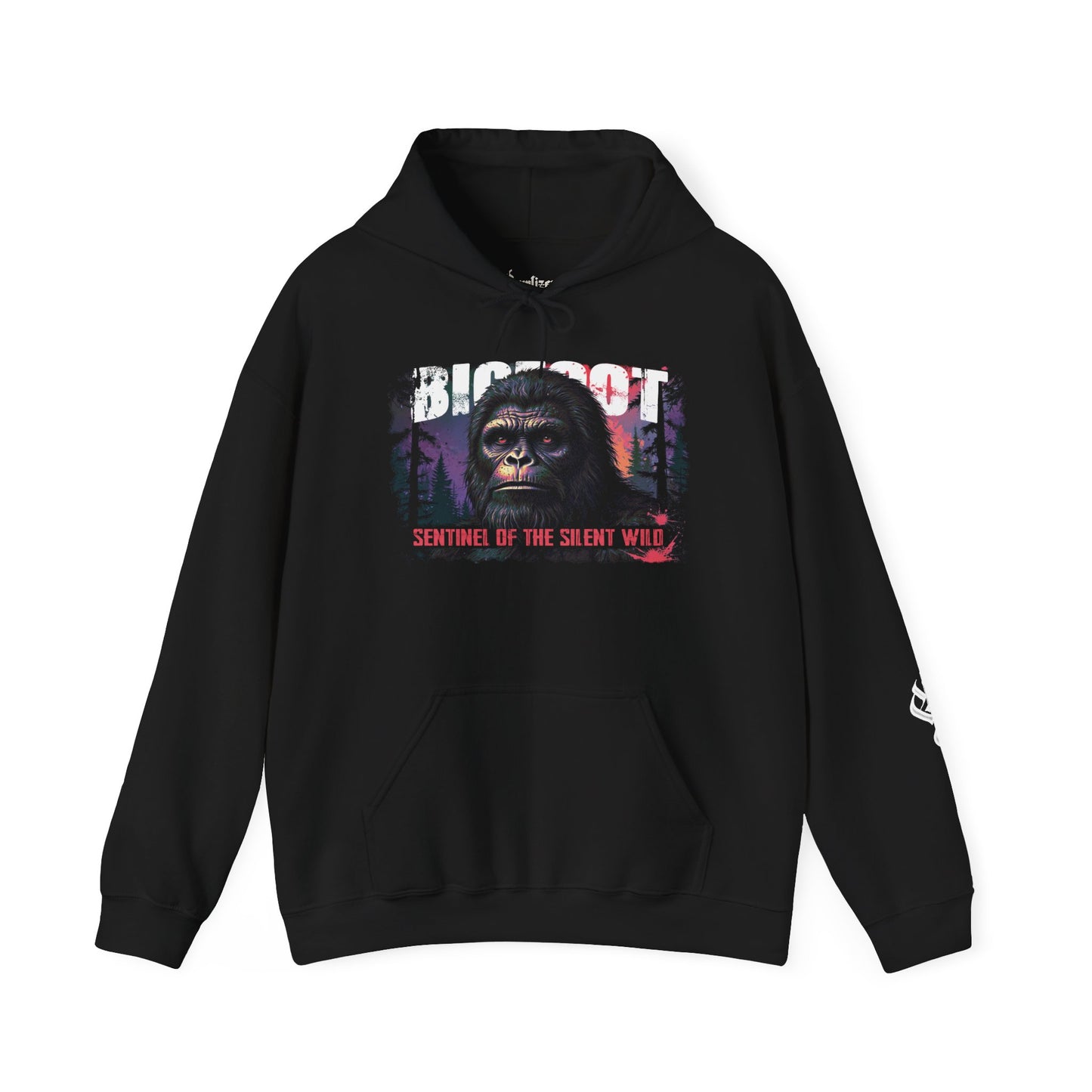 Bigfoot Graphic Hoodie - Sentinel of the Silent Wild (Unisex)