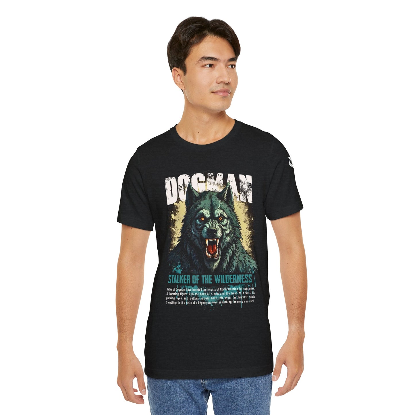 Dogman T-Shirt – Stalker of the Wilderness (Premium Unisex)