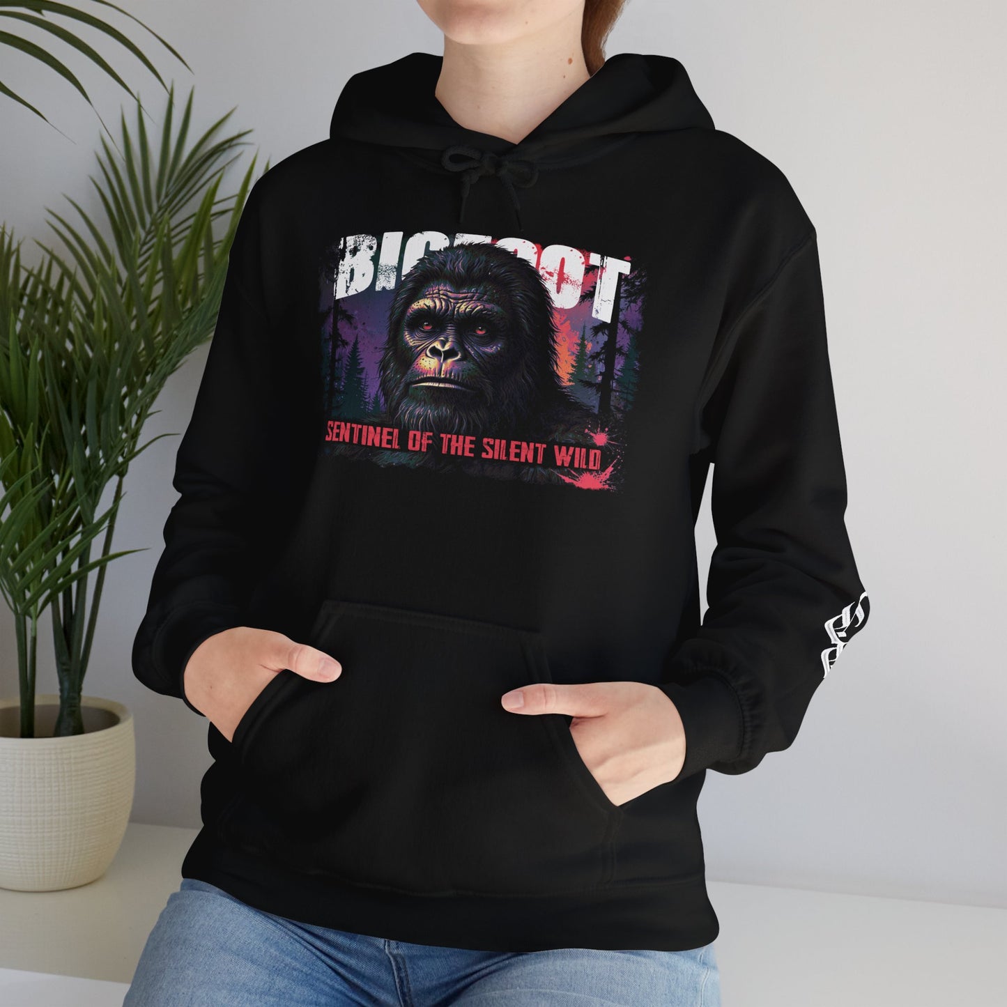 Bigfoot Graphic Hoodie - Sentinel of the Silent Wild (Unisex)