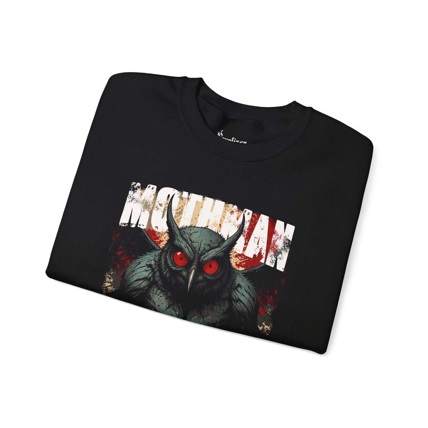 Mothman Crew Neck Sweatshirt – Eyes of Omen (Unisex)