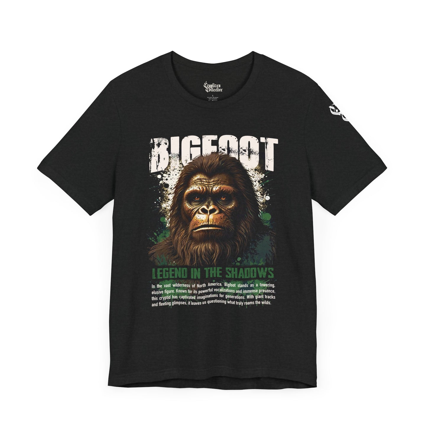 Bigfoot T-Shirt – Legend in the Shadows (Premium Unisex)