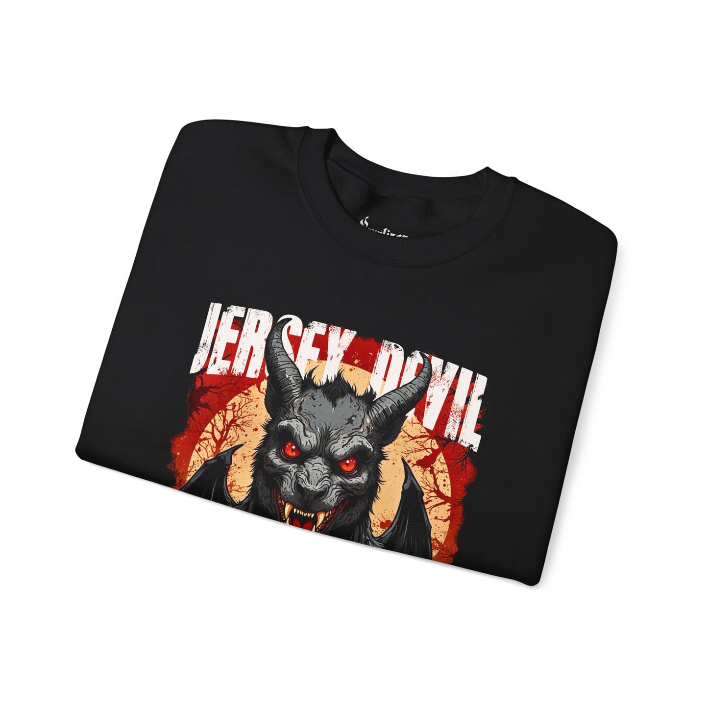 Jersey Devil Crewneck Sweatshirt - A Curse Unleashed (Unisex)