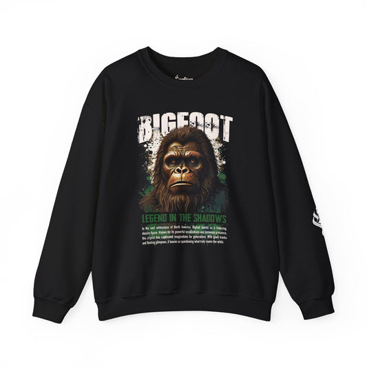 Bigfoot Crew Neck Sweatshirt – Legend in the Shadows (Unisex)