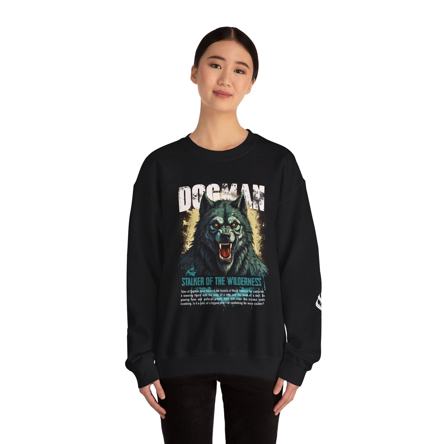 Dogman Crewneck Sweatshirt - Stalker of the Wilderness (Unisex)