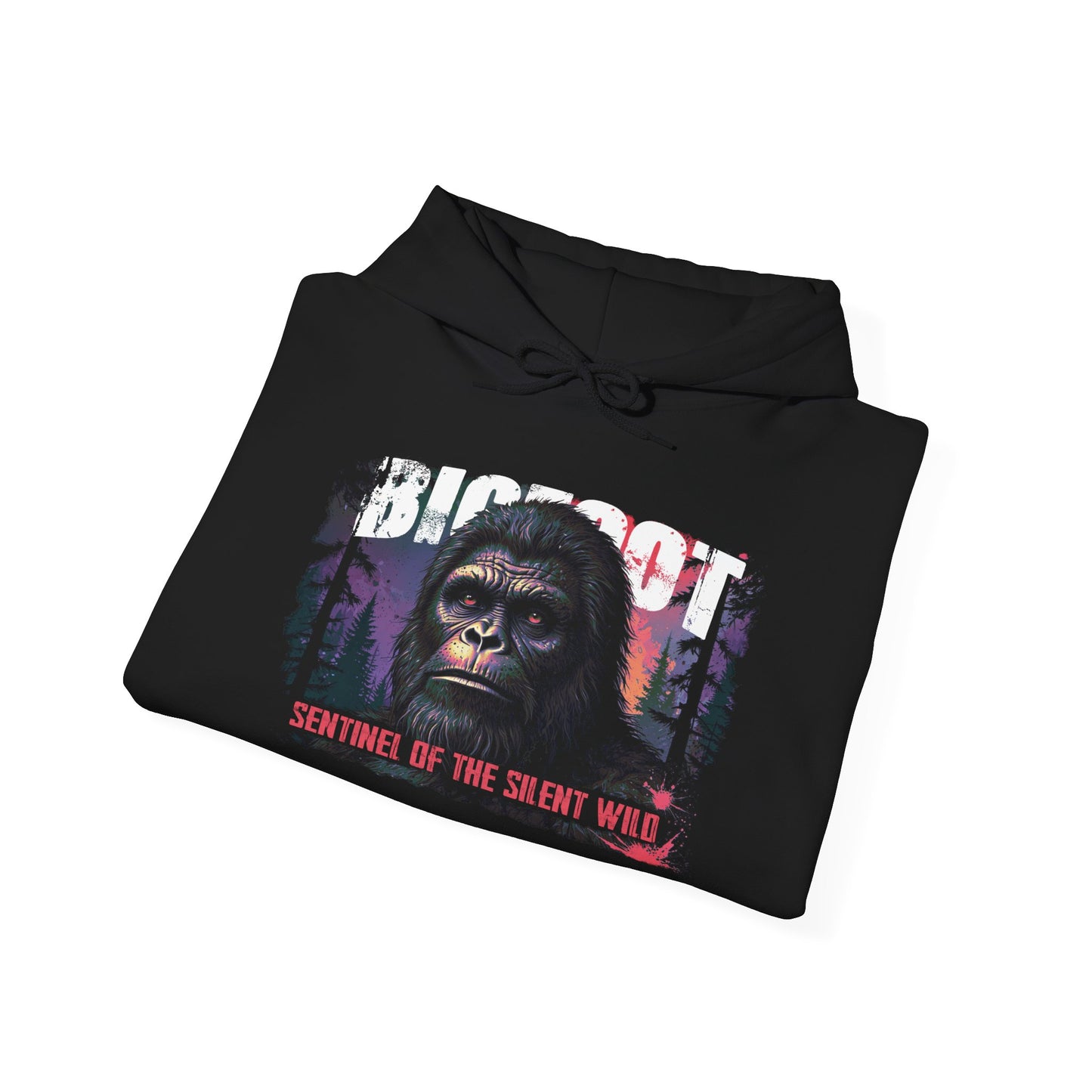 Bigfoot Graphic Hoodie - Sentinel of the Silent Wild (Unisex)