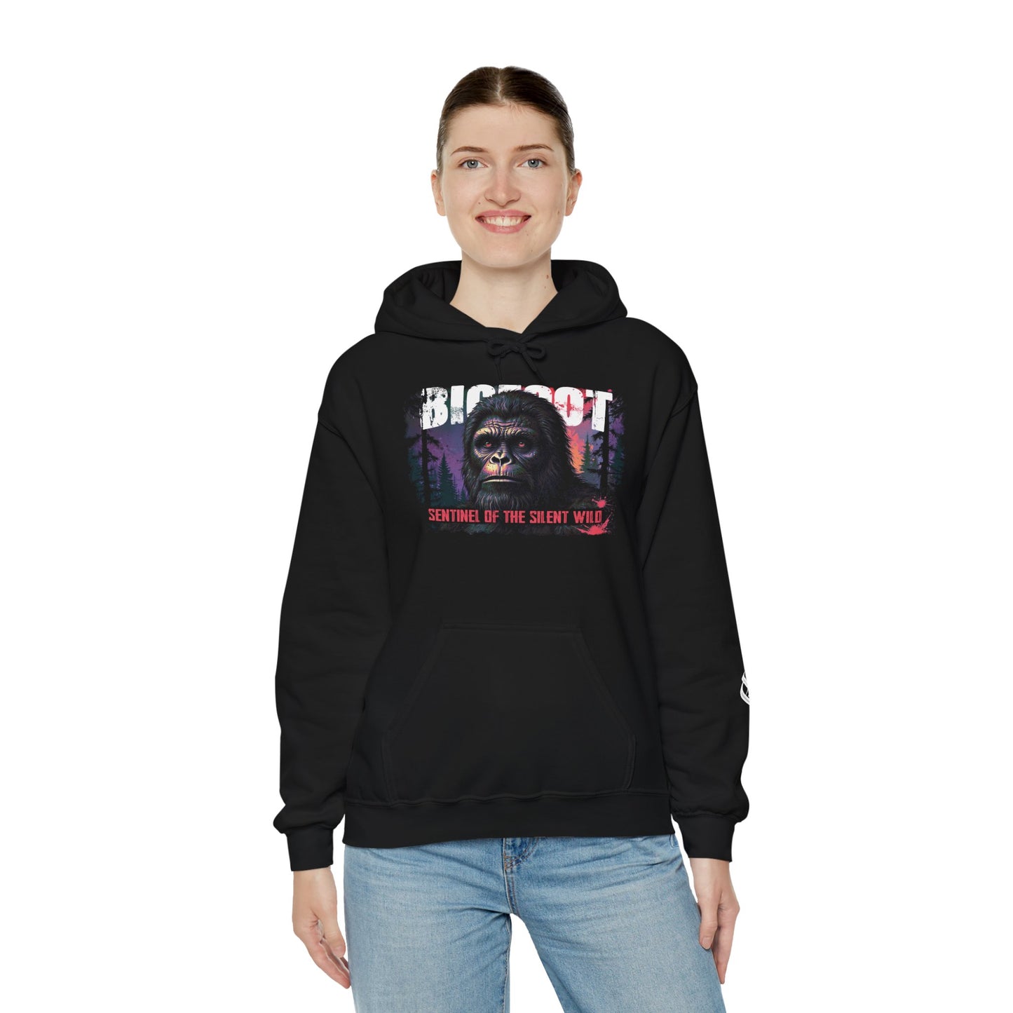 Bigfoot Graphic Hoodie - Sentinel of the Silent Wild (Unisex)