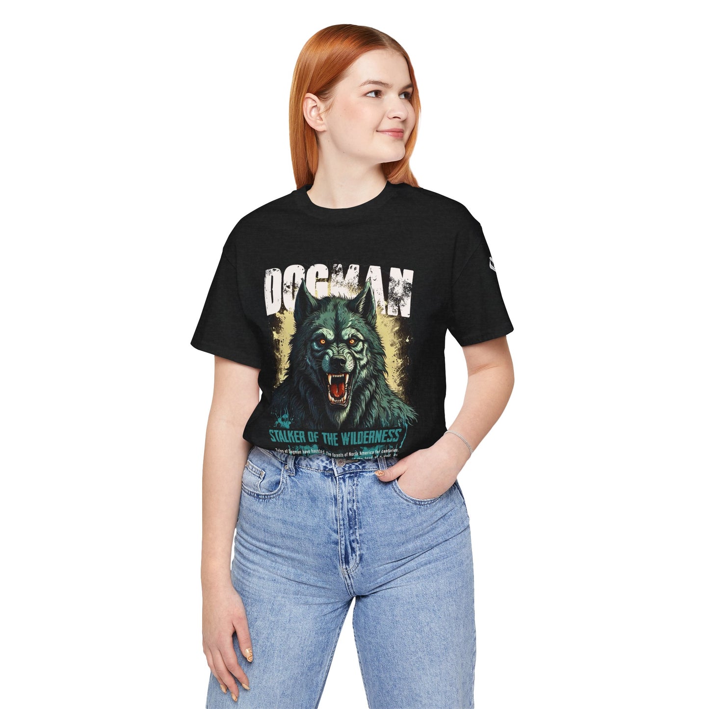 Dogman T-Shirt – Stalker of the Wilderness (Premium Unisex)