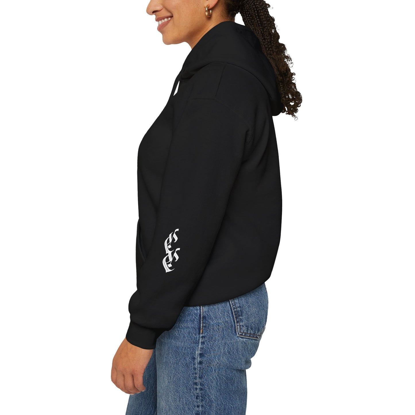 Cryptizen Collective Logo Hoodie – Iconic Style in Black & White