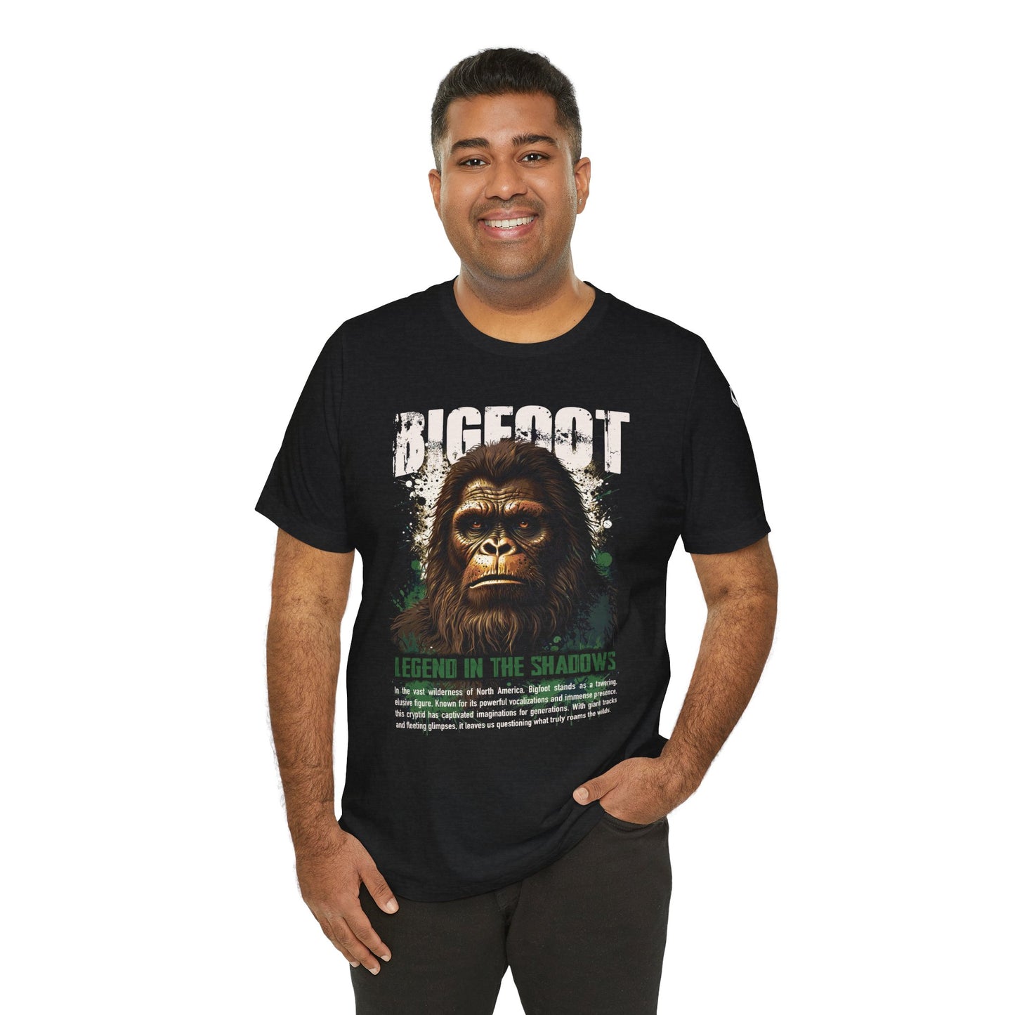 Bigfoot T-Shirt – Legend in the Shadows (Premium Unisex)