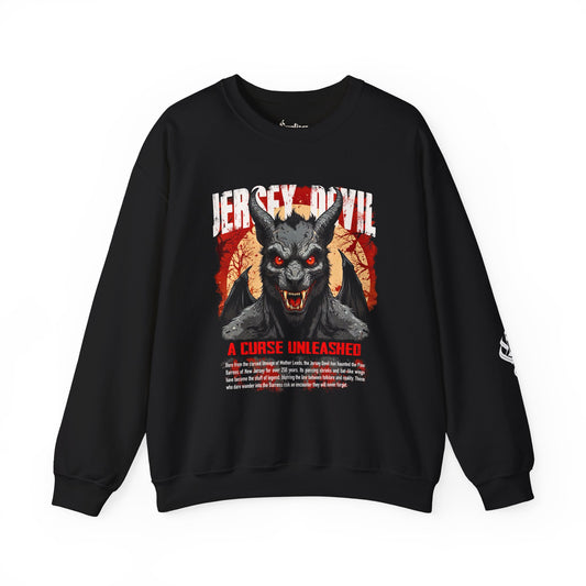 Jersey Devil Crewneck Sweatshirt - A Curse Unleashed (Unisex)