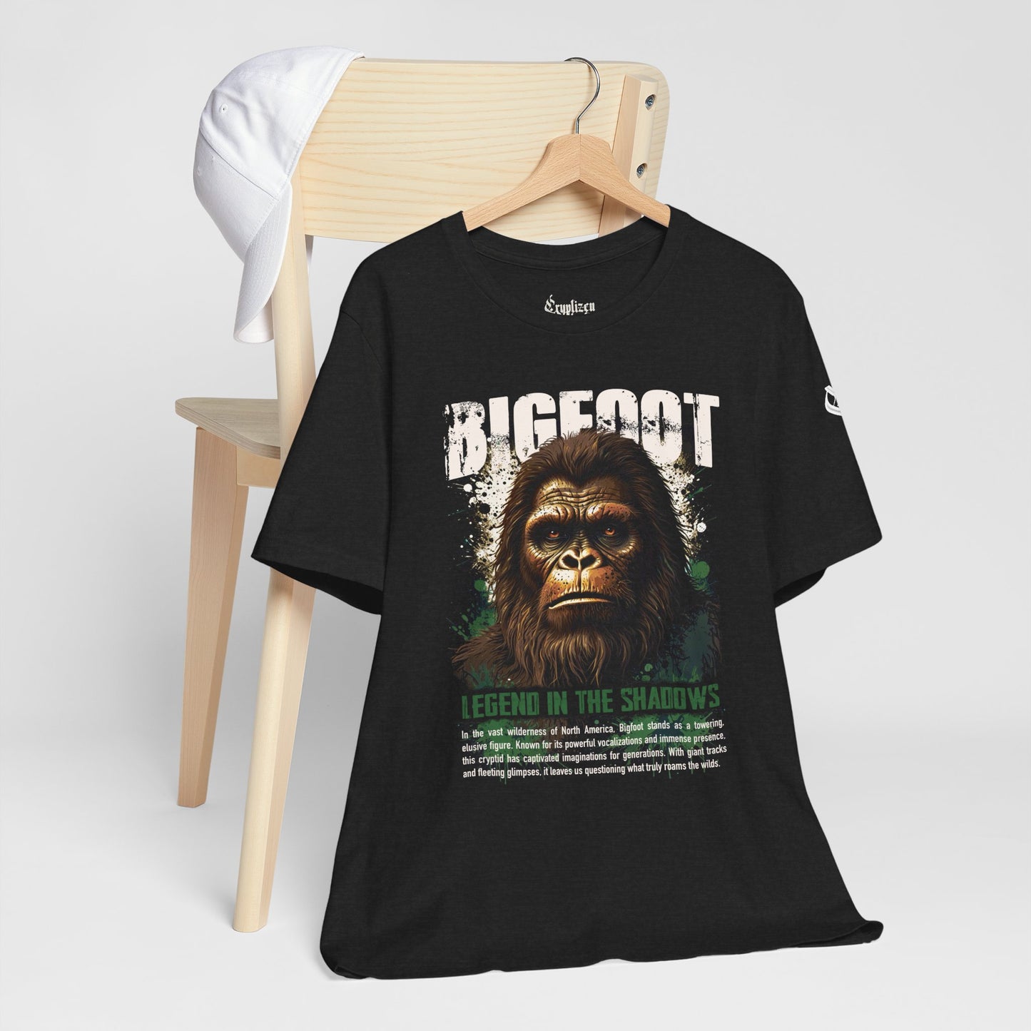 Bigfoot T-Shirt – Legend in the Shadows (Premium Unisex)