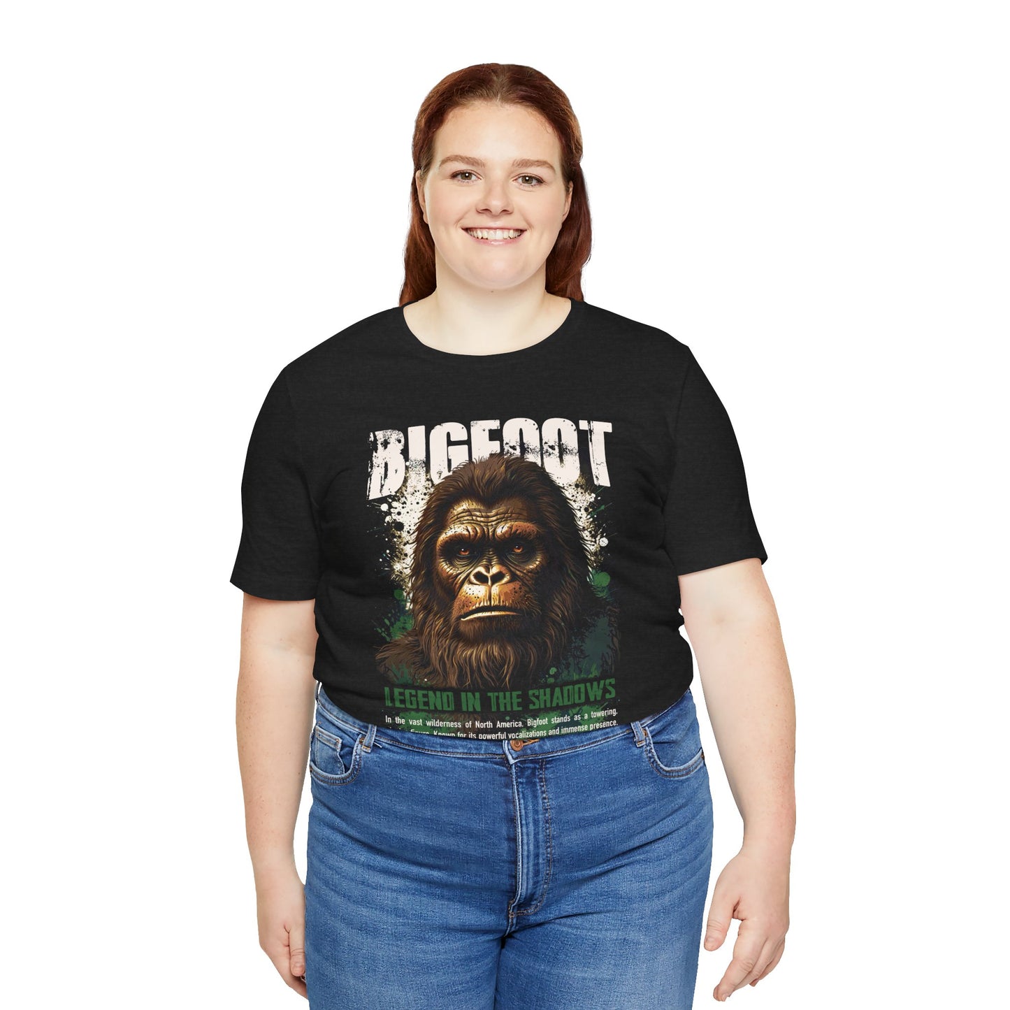 Bigfoot T-Shirt – Legend in the Shadows (Premium Unisex)